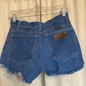 Wrangler Reworked Cutoff Denim Short